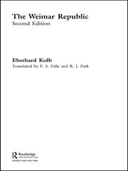 The Weimar Republic book cover