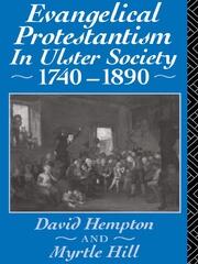 Evangelical Protestantism in Ulster Society 1740-1890 book cover