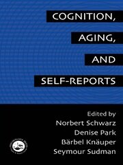 Cognition, Aging and Self-Reports book cover