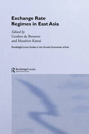 Exchange Rate Regimes in East Asia book cover