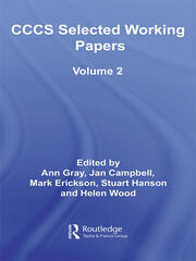 CCCS Selected Working Papers: Volume 2 book cover