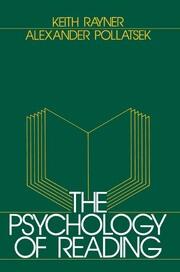 The Psychology of Reading book cover