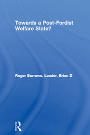 Towards a Post-Fordist Welfare State? book cover