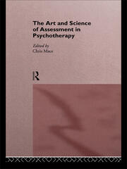 The Art and Science of Assessment in Psychotherapy book cover