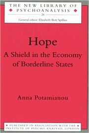 Hope: A Shield in the Economy of Borderline States book cover