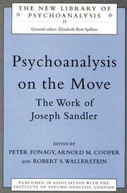 Psychoanalysis on the Move: The Work of Joseph Sandler book cover