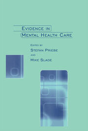 Evidence in Mental Health Care book cover