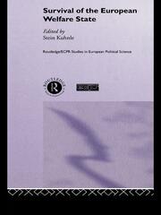The Survival of the European Welfare State book cover