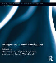 Wittgenstein and Heidegger book cover