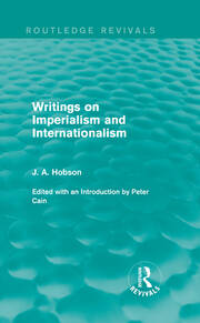Writings on Imperialism and Internationalism (Routledge Revivals) book cover