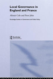 Local Governance in England and France book cover