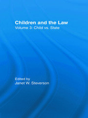 Child vs. State: Children and the Law book cover
