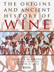 The Origins and Ancient History of Wine: Food and Nutrition in History and Antropology book cover