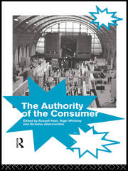 The Authority of the Consumer book cover