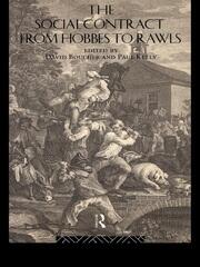 The Social Contract from Hobbes to Rawls book cover