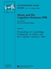 Music and the Cognitive Sciences 1990 book cover