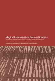 Magical Interpretations, Material Realities: Modernity, Witchcraft and the Occult in Postcolonial Africa book cover