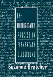 The Learning-to-write Process in Elementary Classrooms book cover