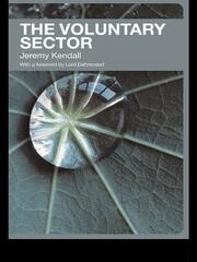 The Voluntary Sector: Comparative Perspectives in the UK book cover