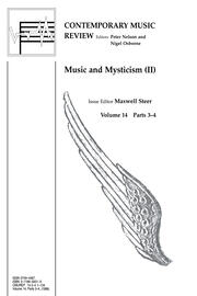 Music and Mysticism: Parts 3 and 4 book cover