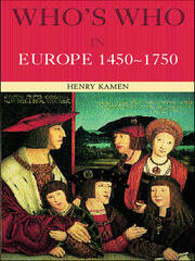Who's Who in Europe 1450-1750 book cover