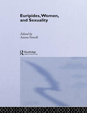 Euripides, Women and Sexuality book cover