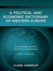 A Political and Economic Dictionary of Western Europe book cover
