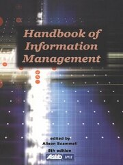 Handbook of Information Management book cover