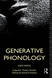 Generative Phonology book cover