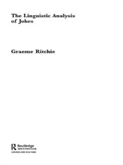 The Linguistic Analysis of Jokes book cover