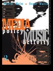 Media Policy and Music Activity book cover