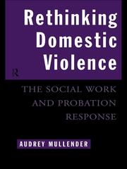 Rethinking Domestic Violence: The Social Work and Probation Response book cover