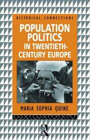 Population Politics in Twentieth Century Europe: Fascist Dictatorships and Liberal Democracies book cover
