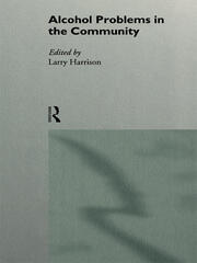 Alcohol Problems in the Community book cover