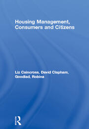 Housing Management, Consumers and Citizens book cover