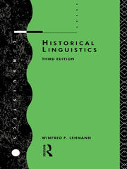 Historical Linguistics: An Introduction book cover