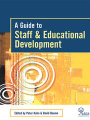 A Guide to Staff & Educational Development book cover