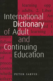 An International Dictionary of Adult and Continuing Education book cover