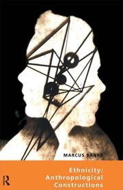 Ethnicity: Anthropological Constructions book cover