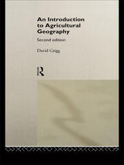 An Introduction to Agricultural Geography book cover