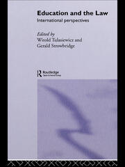 Education and the Law: International Perspectives book cover