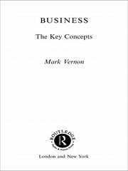 Business: The Key Concepts book cover