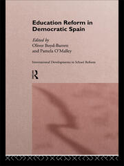 Education Reform in Contemporary Spain book cover