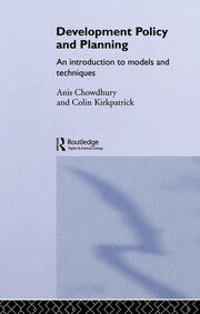 Development Policy and Planning: An Introduction to Models and Techniques book cover