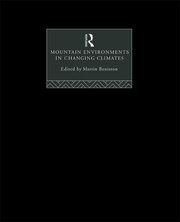 Mountain Environments in Changing Climates book cover
