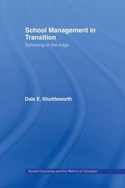 School Management in Transition: Schooling on the Edge book cover
