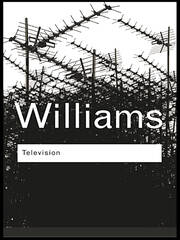 Television: Technology and Cultural Form book cover