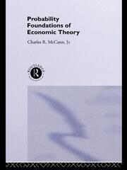 Probability Foundations of Economic Theory book cover