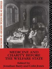 Medicine and Charity Before the Welfare State book cover