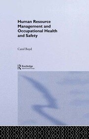 Human Resource Management and Occupational Health and Safety book cover
